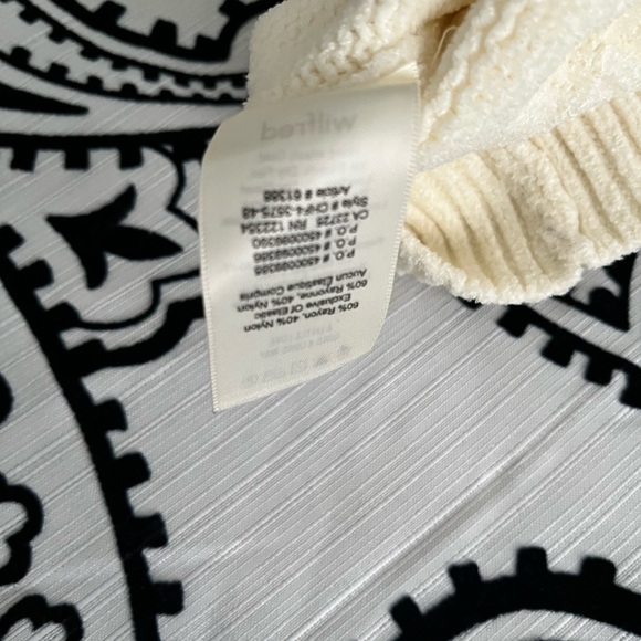 Aritzia Wilfred Sweater Ecru Size Large. - Picture 7 of 12